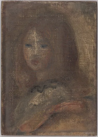 Tête de fillette