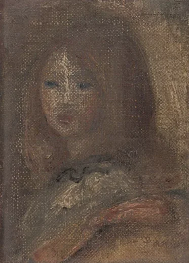 Tête de fillette