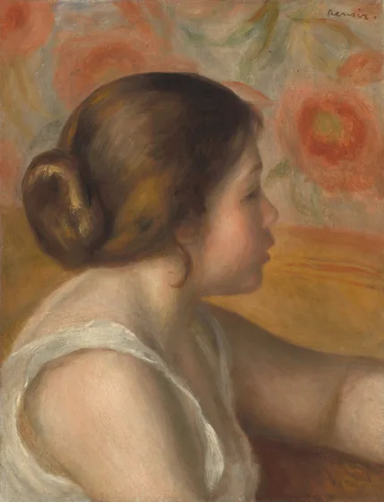 Tête de jeune fille