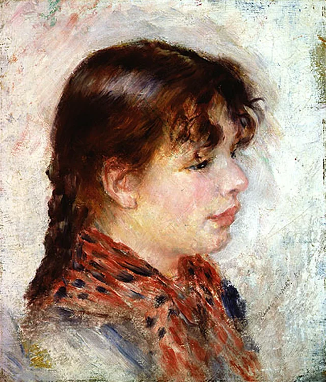 Cabeza de joven napolitana