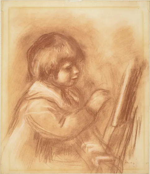The Artist's Son Claude or "Coco"