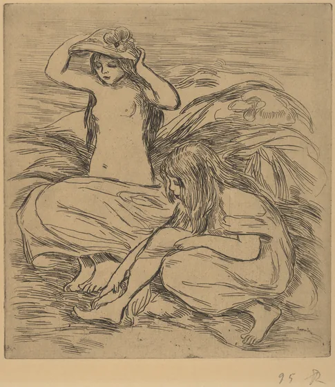 The Two Bathers