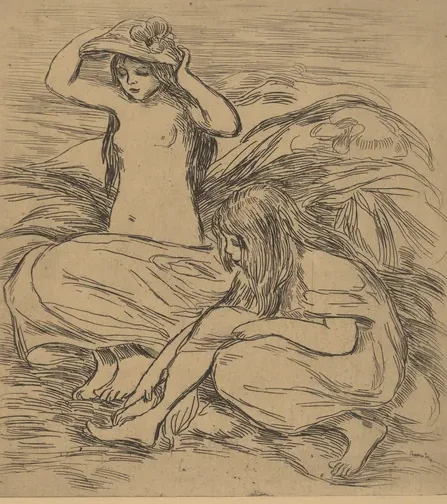 The Two Bathers