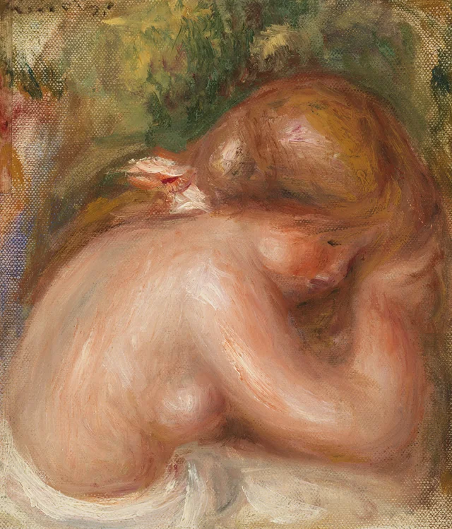 Torso desnudo de joven