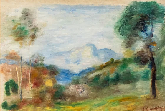 Vallée de la Cagne et la baou de Saint-Jeannet