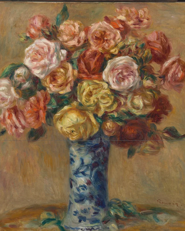 Vase de fleurs, Pierre-Auguste Renoir
