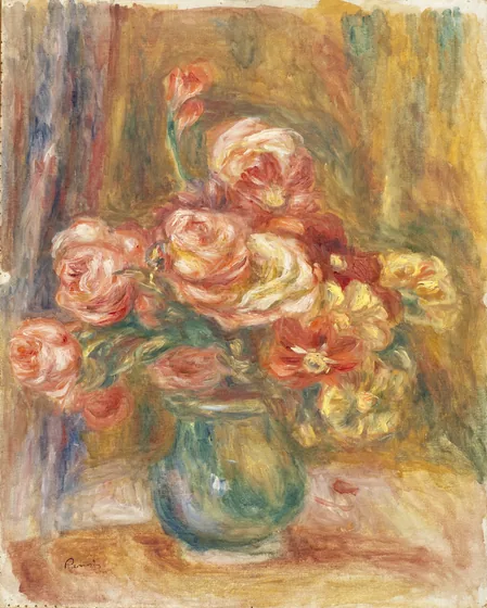 Vase of Roses