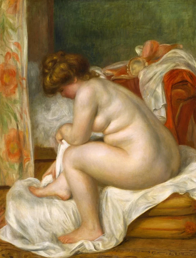 Woman After Bath, Pierre-Auguste Renoir