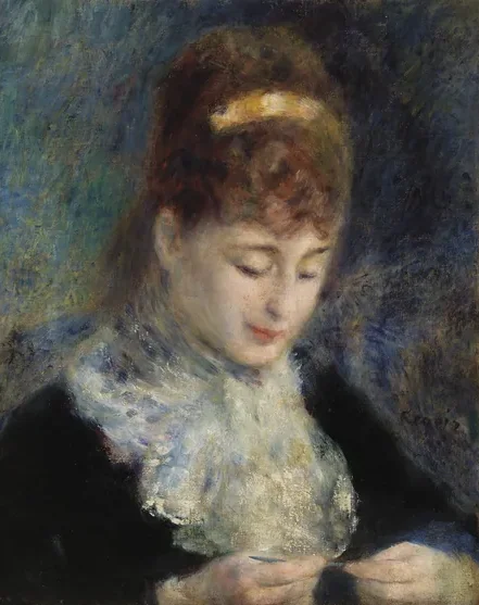 Femme faisant du crochet
