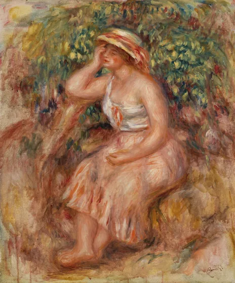 Woman Daydreaming (Rêveuse)