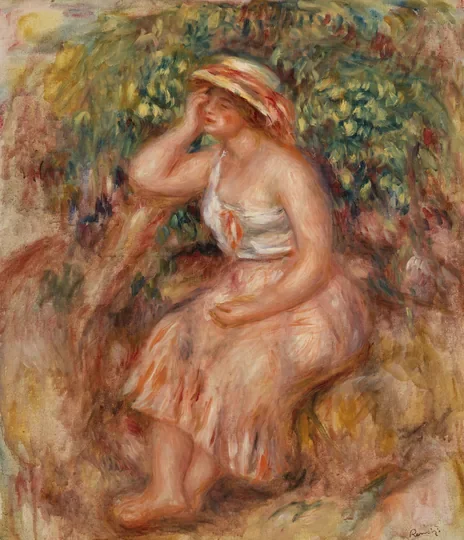 Woman Daydreaming (Rêveuse)