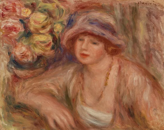 Woman Leaning (Femme accoudée)