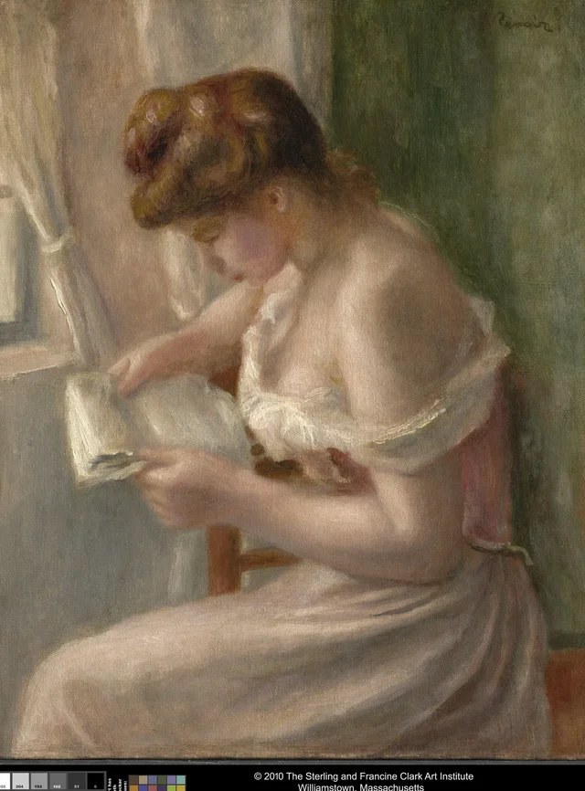 読書する女