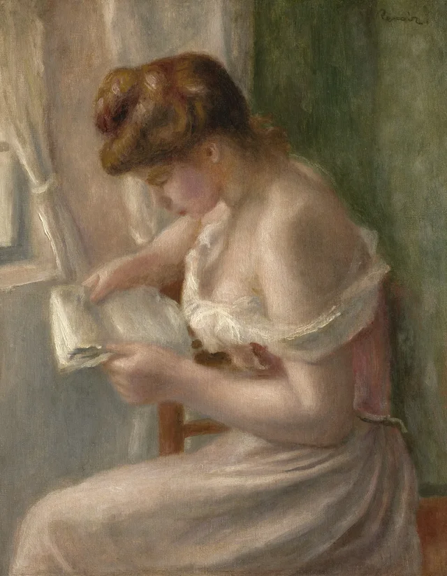 Mujer leyendo