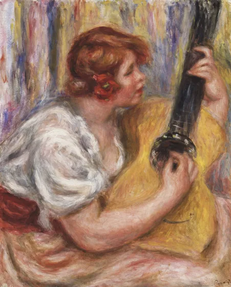 Woman with a Guitar