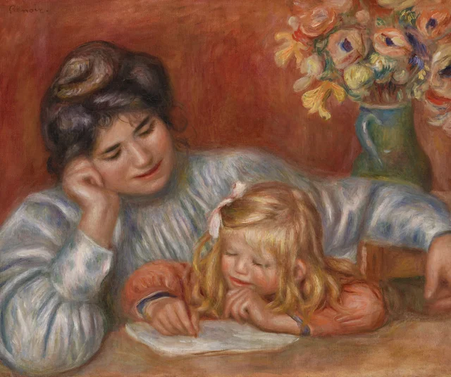 La lección de escritura
