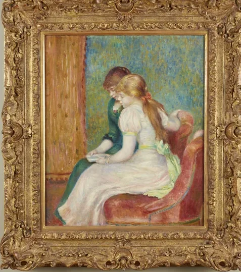 Young Girls Reading