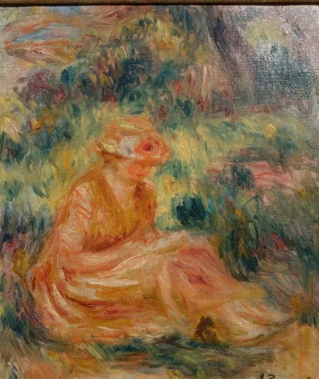 Young Woman in a Landscape
