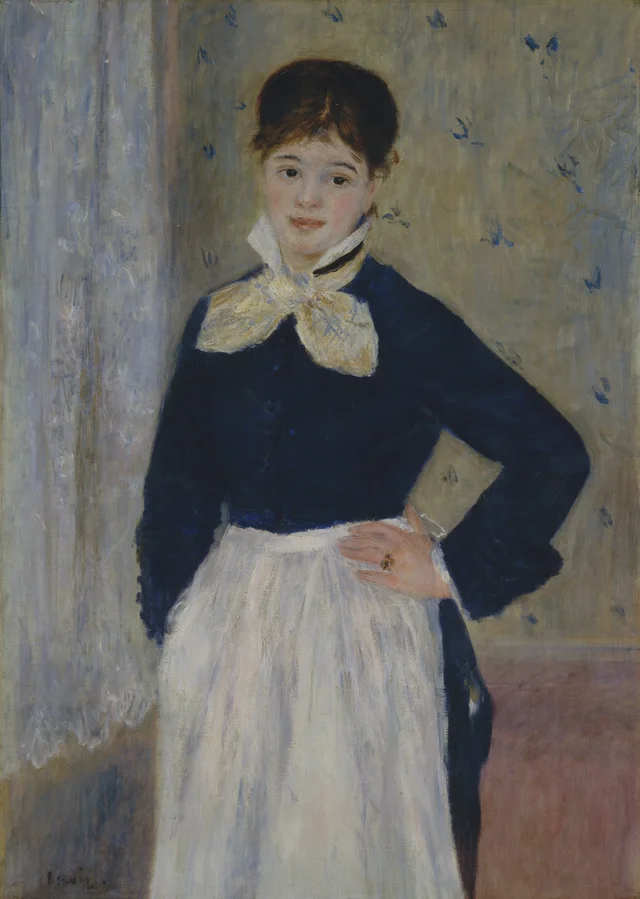 Joven (La criada), Pierre-Auguste Renoir