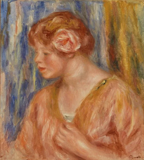 Young Woman with Rose (Jeune fille à la rose)