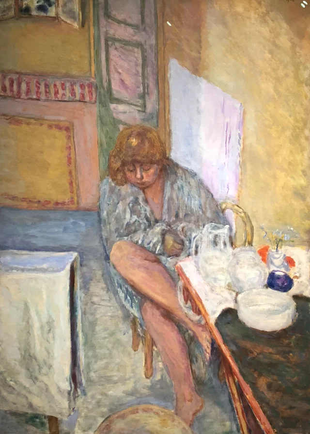 Después de la ducha, Pierre Bonnard