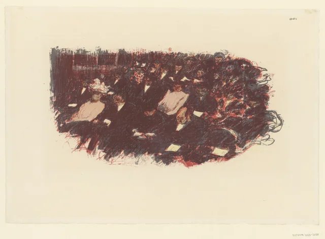 Au théâtre (Quelques aspects de la vie de Paris)