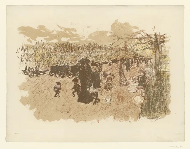 Avenue du Bois (Quelques aspects de la vie de Paris), Pierre Bonnard