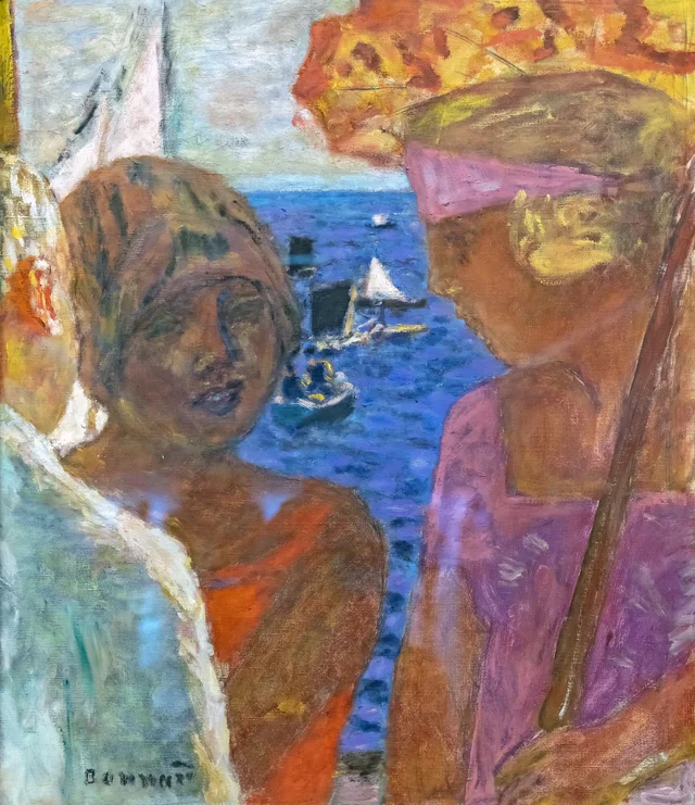 Conversación en Arcachon, Pierre Bonnard