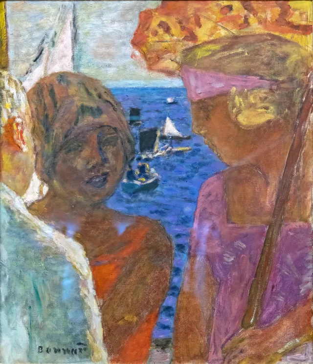 Conversation à Arcachon, Pierre Bonnard