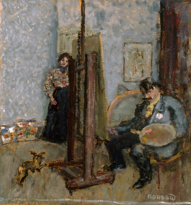 En el taller del pintor, Pierre Bonnard