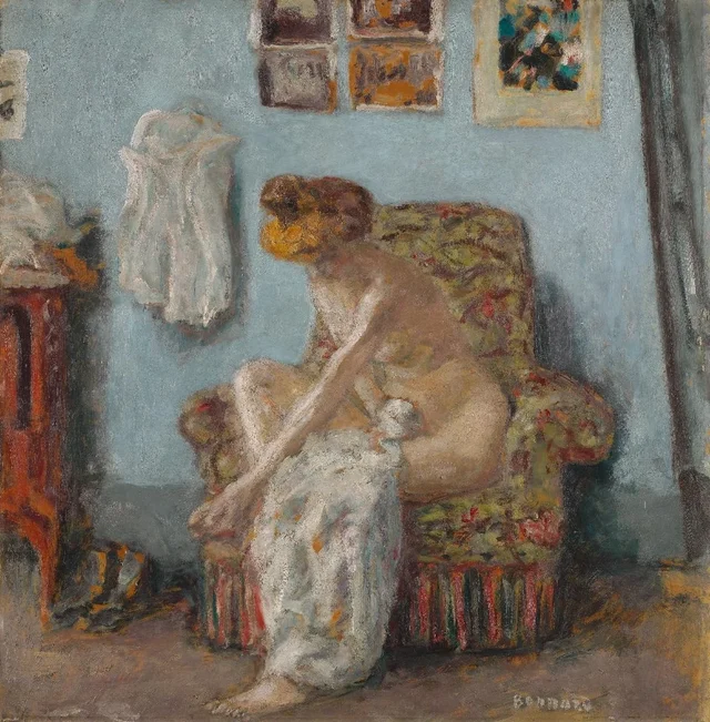 Mujer en su tocador
