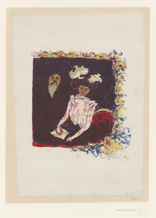 Frontispiece for "La Lithographie en couleurs", Pierre Bonnard