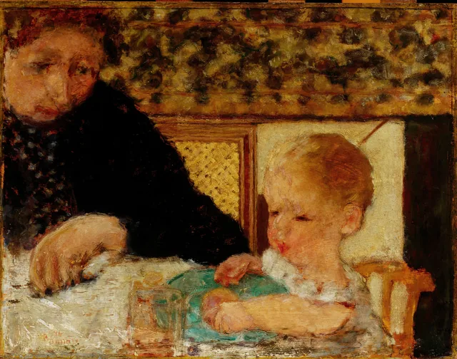 Grandmother with a Child, Pierre Bonnard