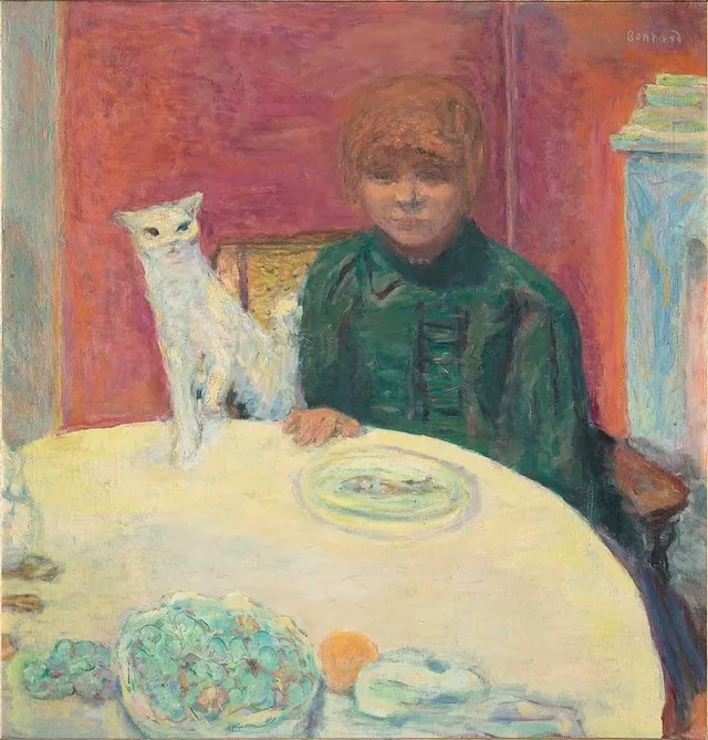 猫と女