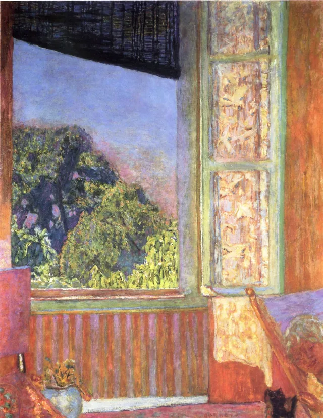 La fenêtre ouverte, Pierre Bonnard