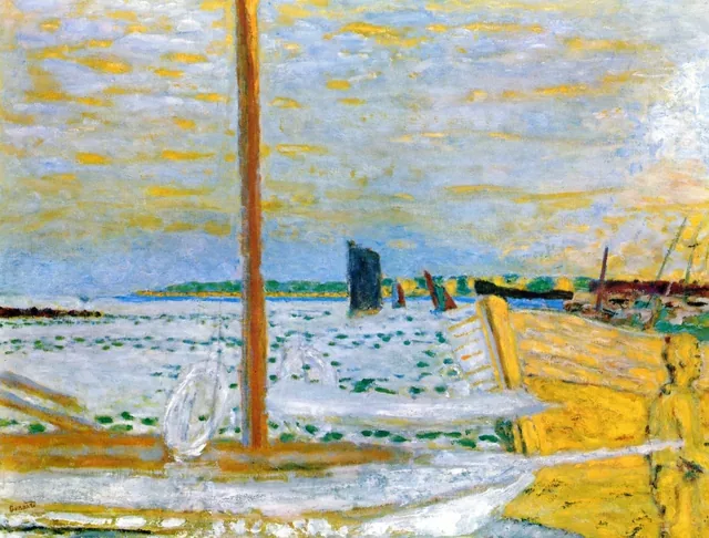 The Yellow Boat, Pierre Bonnard