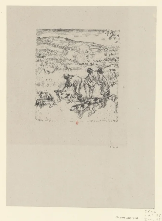 The Release of the Dogs (Variants for Daphnis and Chloe)