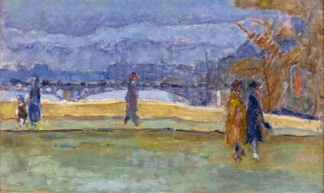 The Bridge of Saints Pères, Pierre Bonnard