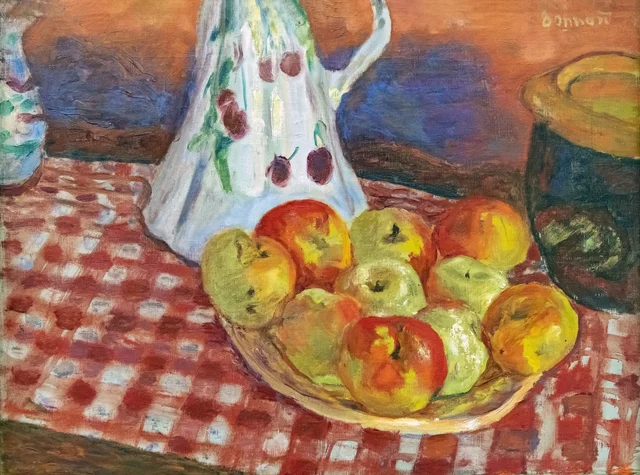 Las manzanas amarillas y rojas, Pierre Bonnard