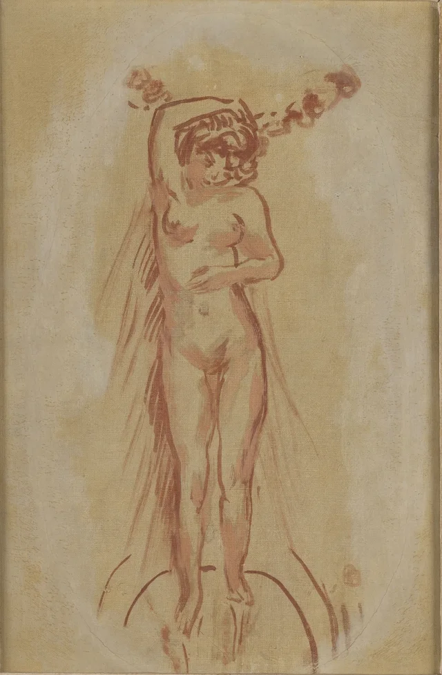 Nu de face, Pierre Bonnard