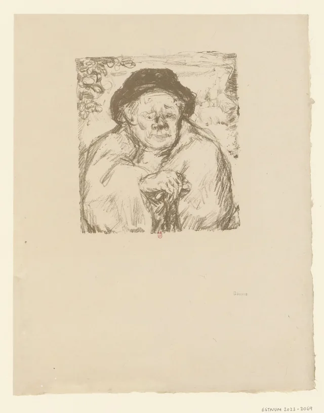 Male Bust (Variants for Daphnis and Chloe), Pierre Bonnard