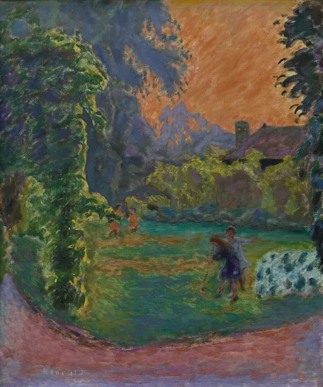 Soleil couchant, Pierre Bonnard