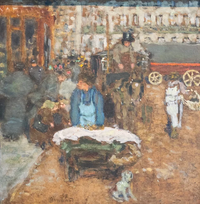 On the Boulevard, Pierre Bonnard