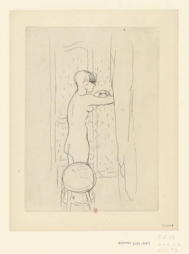 Toilette (for Terrasse's "Bonnard"), Pierre Bonnard