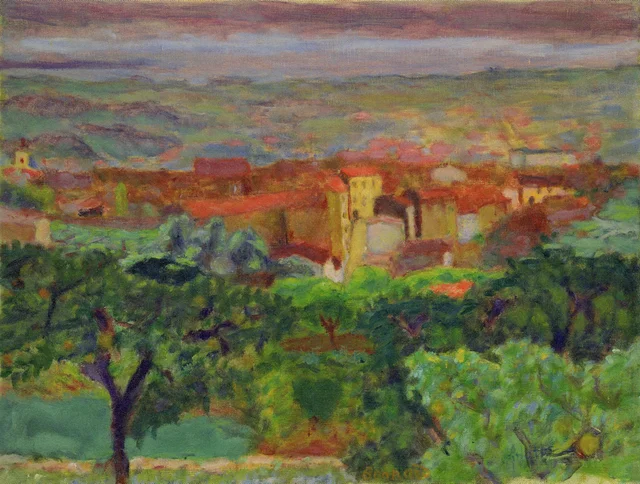 Vista de Le Cannet, Pierre Bonnard