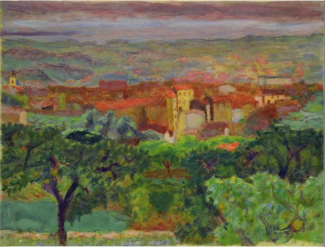 View of Le Cannet, Pierre Bonnard