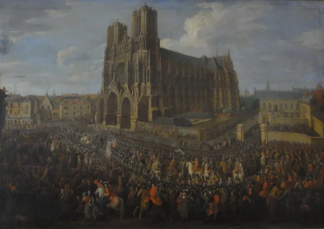 The Cavalcade of Louis XV after the Coronation, 26 October 1722, Pierre-Denis Martin