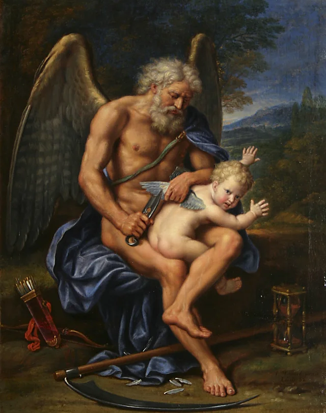 Time Clipping Cupid's Wings, Pierre Mignard