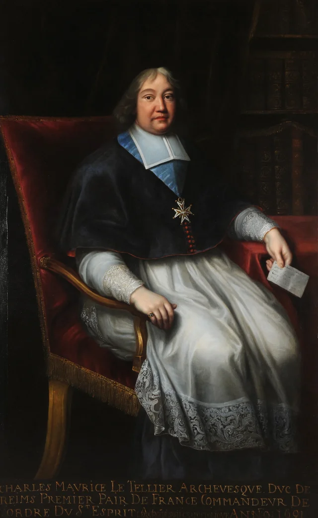 Monseigneur Charles-Maurice Le Tellier, Pierre Mignard