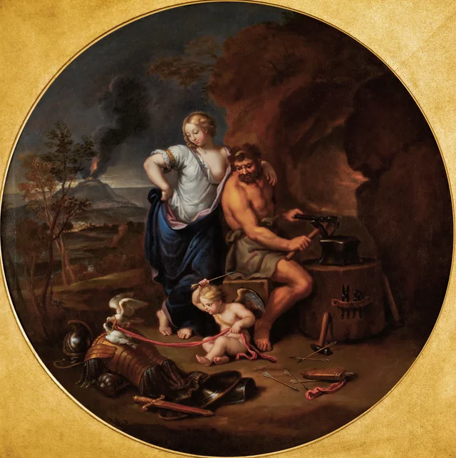 Venus and Vulcan, Pierre Mignard